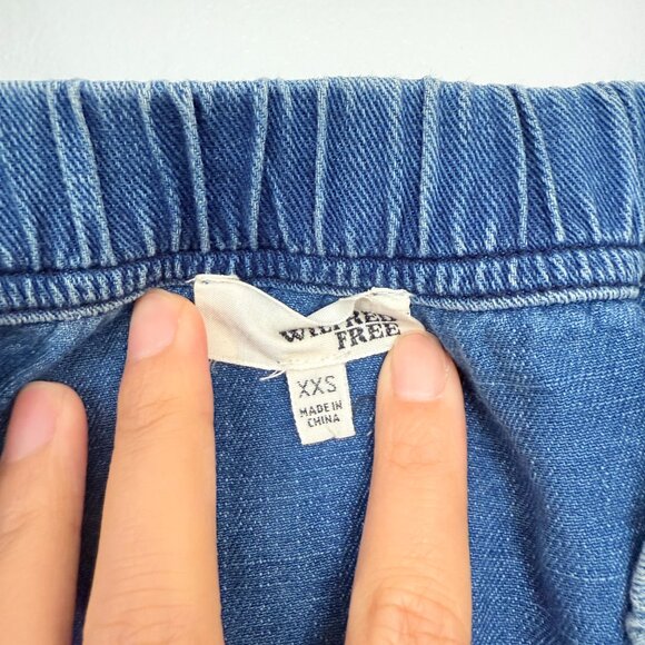 Wilfred FREE denim tube top removable straps - Picture 2 of 2